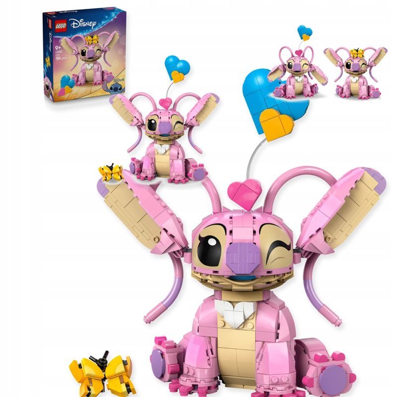LEGO Classic Disney Lilo i Stitch Andzia 43257 — oryginalny zestaw klocków LEGO