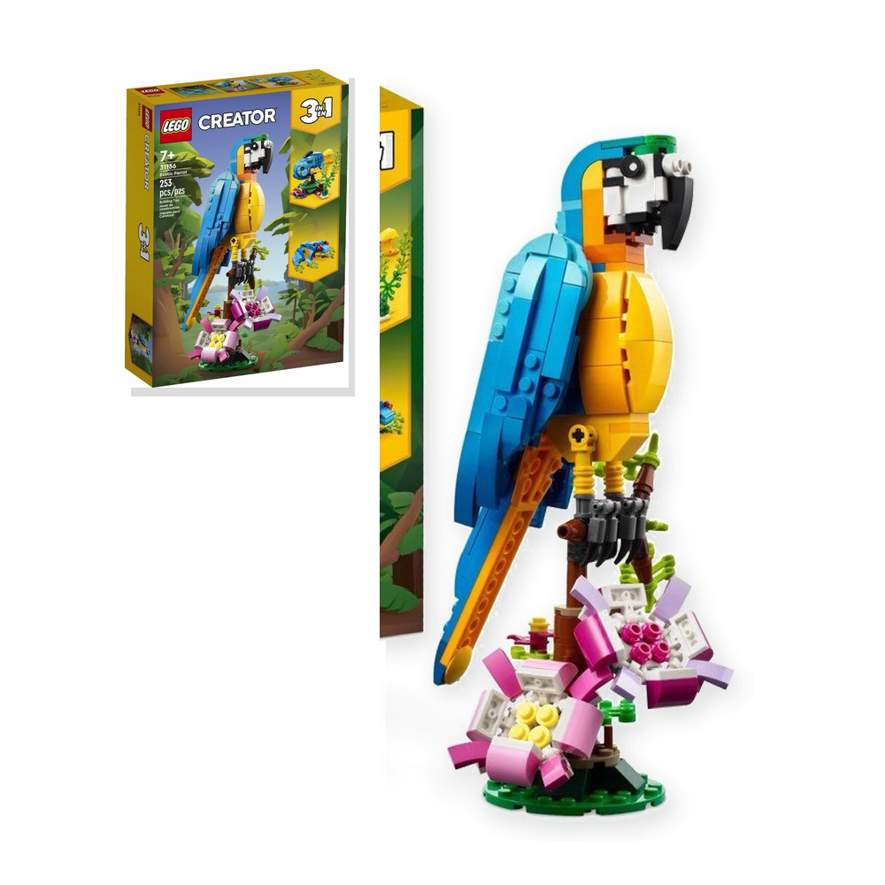 LEGO Creator 3 w 1 31136 Egzotyczna papuga