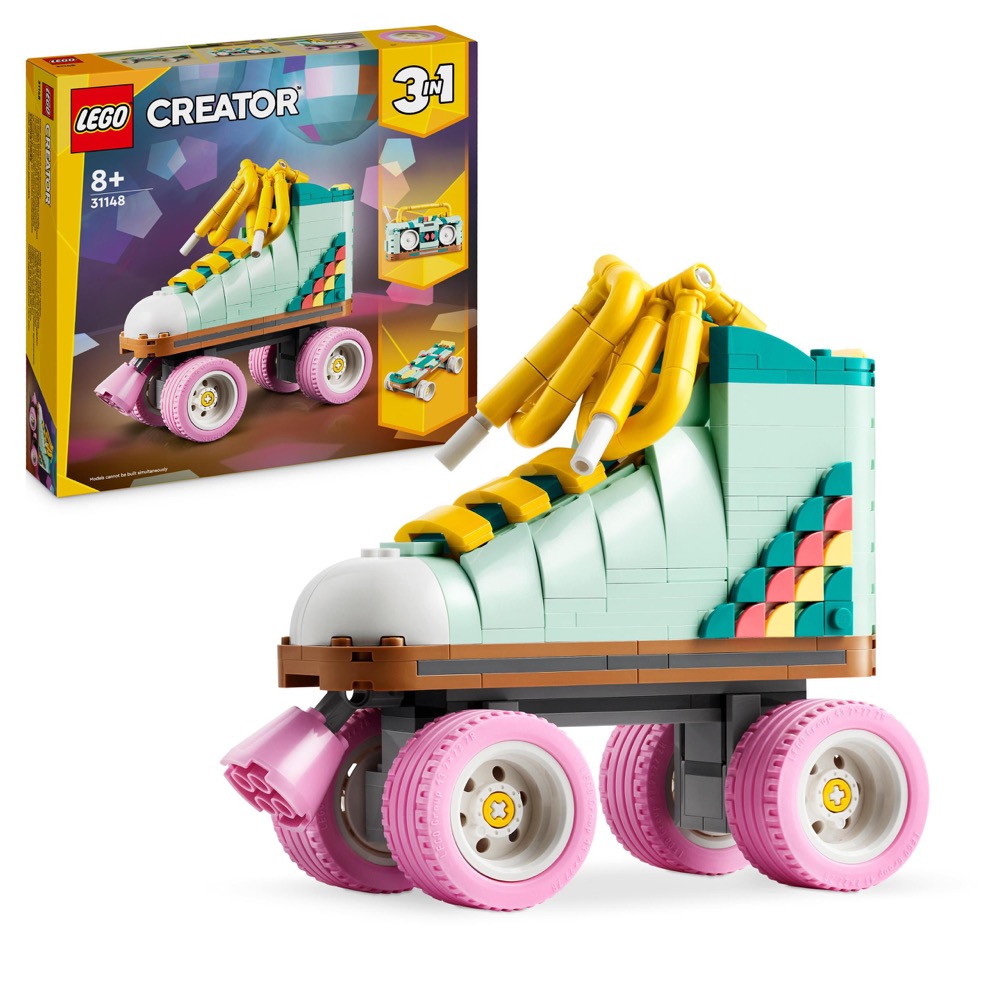 LEGO Creator 3 w 1 31148 Wrotka w stylu retro — oryginalny zestaw klocków LEGO