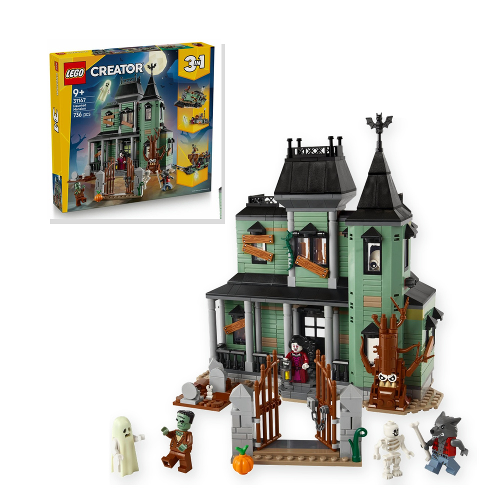 LEGO Creator 3 w 1 Nawiedzona rezydencja 31167
