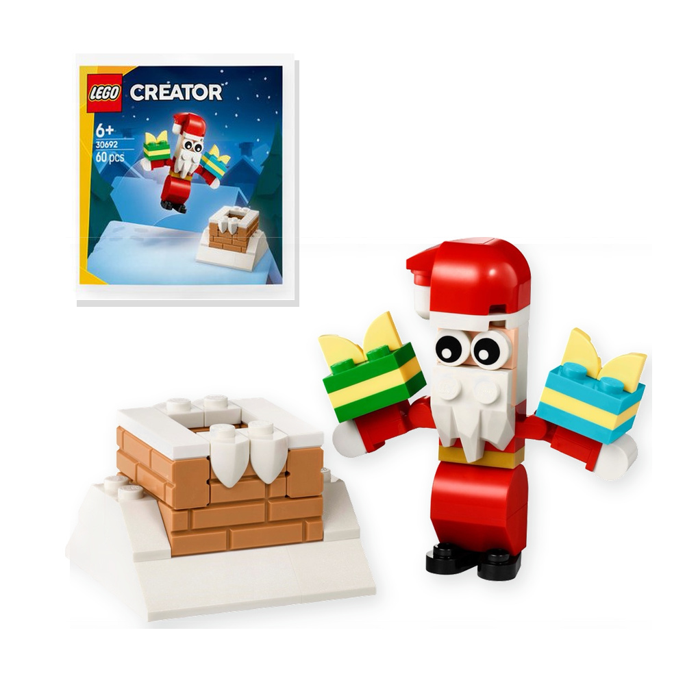 LEGO Creator 30692 Święty Mikołaj i świąteczny komin