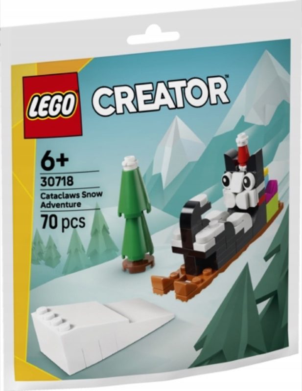 LEGO Creator 30718 Śnieżna przygoda Cataclaws — oryginalny zestaw klocków LEGO