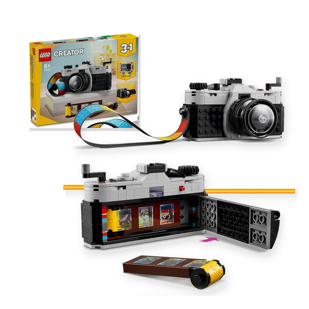LEGO Creator 31147 Aparat w stylu retro 3w1
