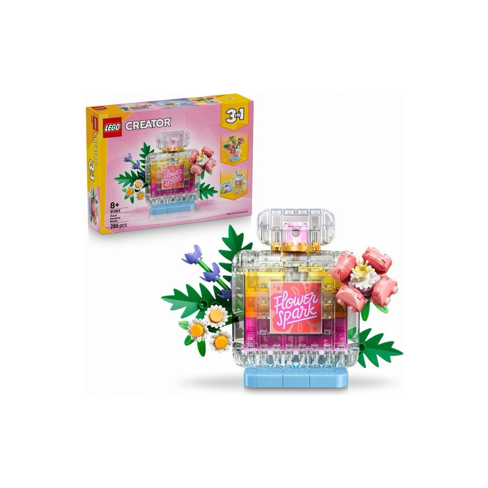 LEGO Creator 3w1 31383 Perfumy z ozdobnymi kwiatami