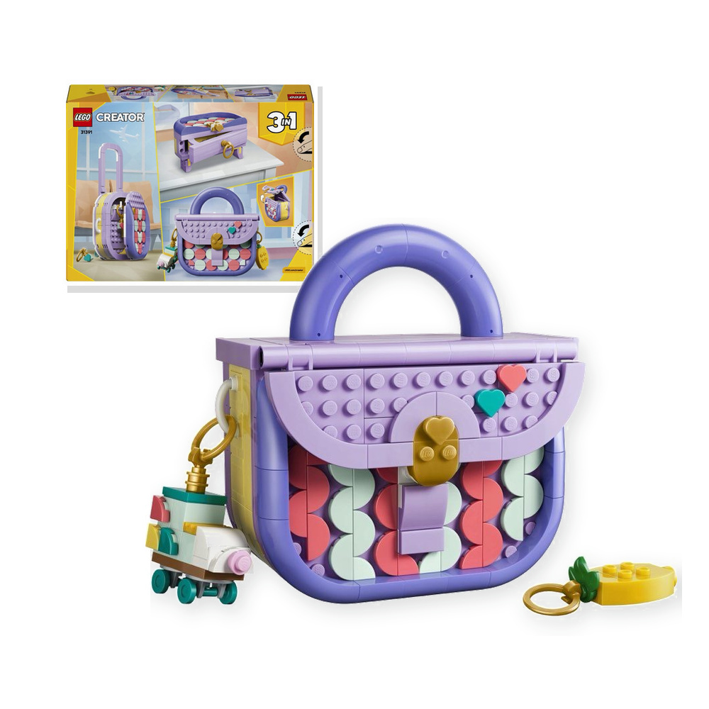 LEGO Creator 3w1 31391 Modna torebka ze schowkiem