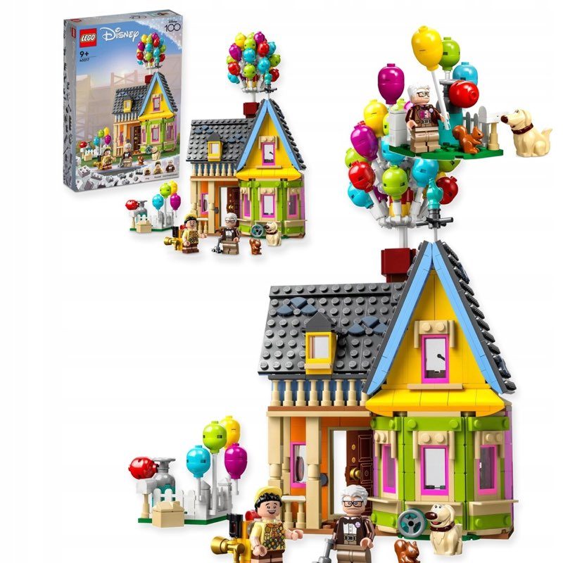 LEGO Disney 43217 Dom z bajki Odlot — oryginalny zestaw klocków LEGO