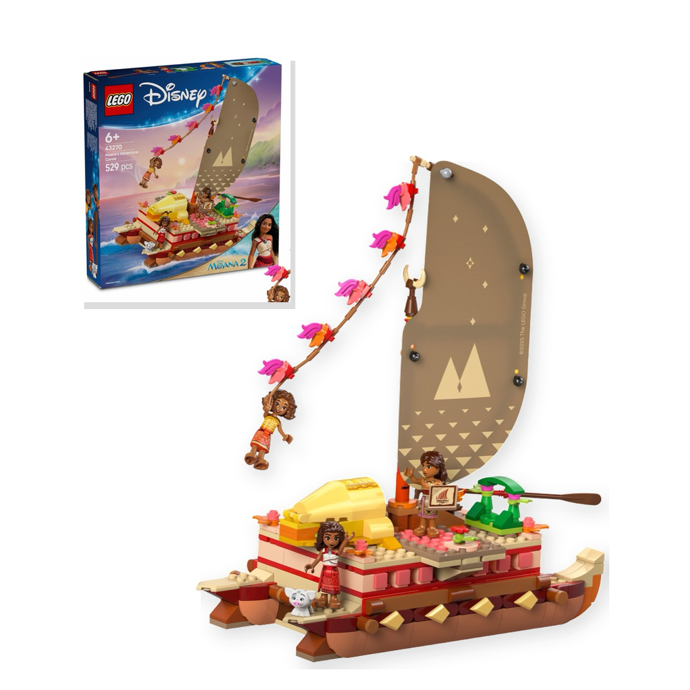 LEGO Disney 43270 Kajakowa przygoda Vaiany
