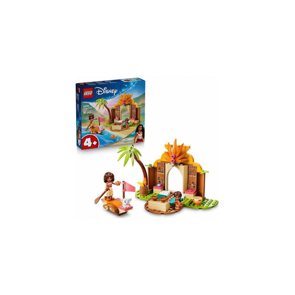 LEGO Disney 43282 Domek na vesnici a loďka