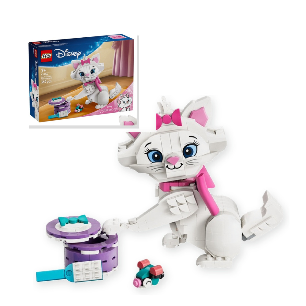 LEGO Disney 43286 Uśmiechnięta kotka Marie z Aryskotratów