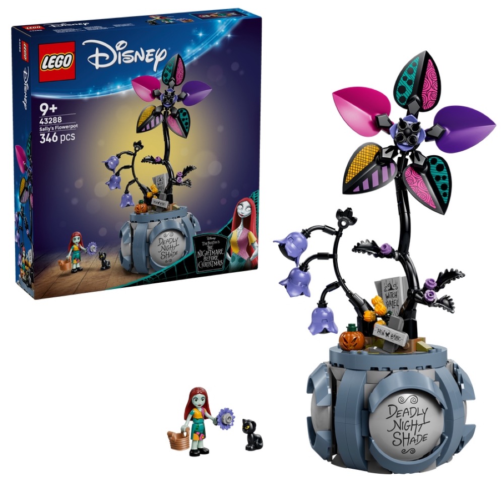LEGO Disney 43288 Doniczka Sally — oryginalny zestaw klocków LEGO