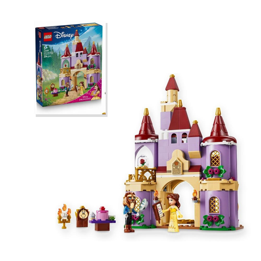 LEGO Disney 43289 Piękna i Bestia: Czarodziejski Zamek