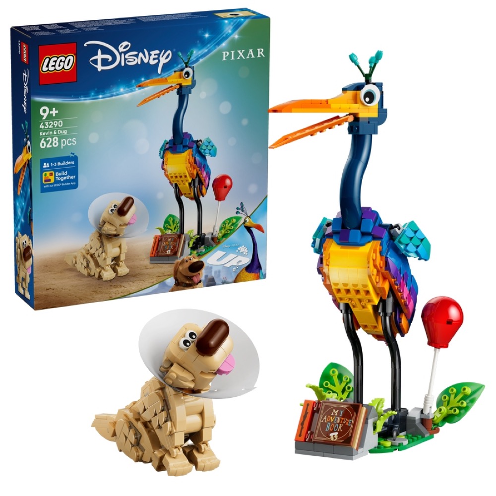LEGO Disney 43290 Kevin i Dug — oryginalny zestaw klocków LEGO
