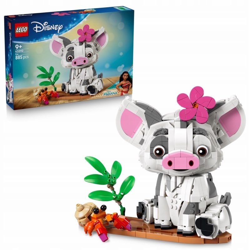 LEGO Disney 43292 Pua — oryginalny zestaw klocków LEGO