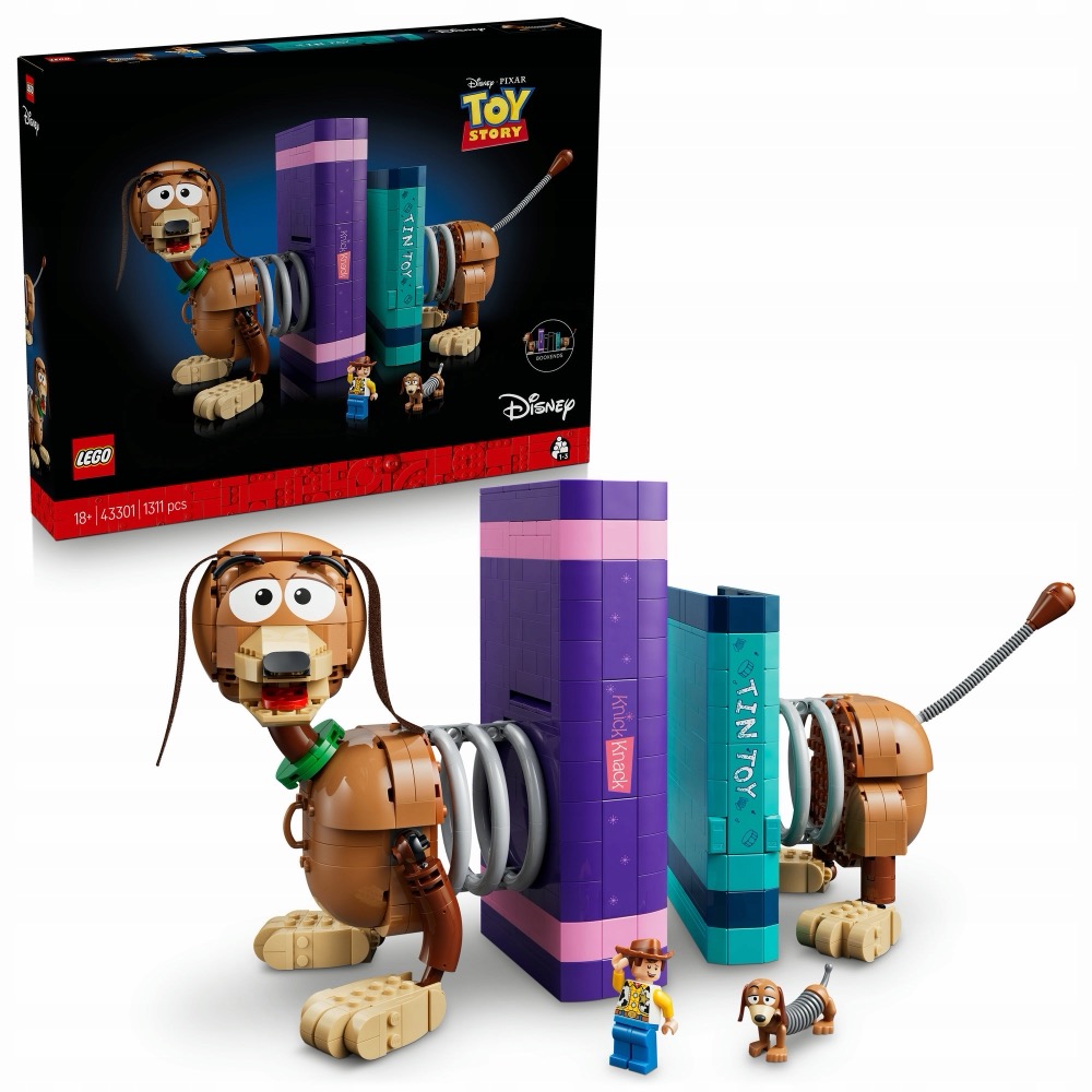 LEGO Disney 43301 Zakładki do książek: Złotowłosa z filmu Toy Story — oryginalny zestaw klocków LEGO