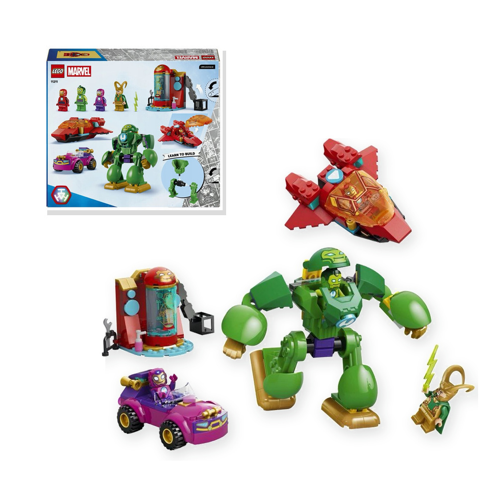 LEGO Disney Junior Marvel 11211 Loki kontra drużyna Iron Mana