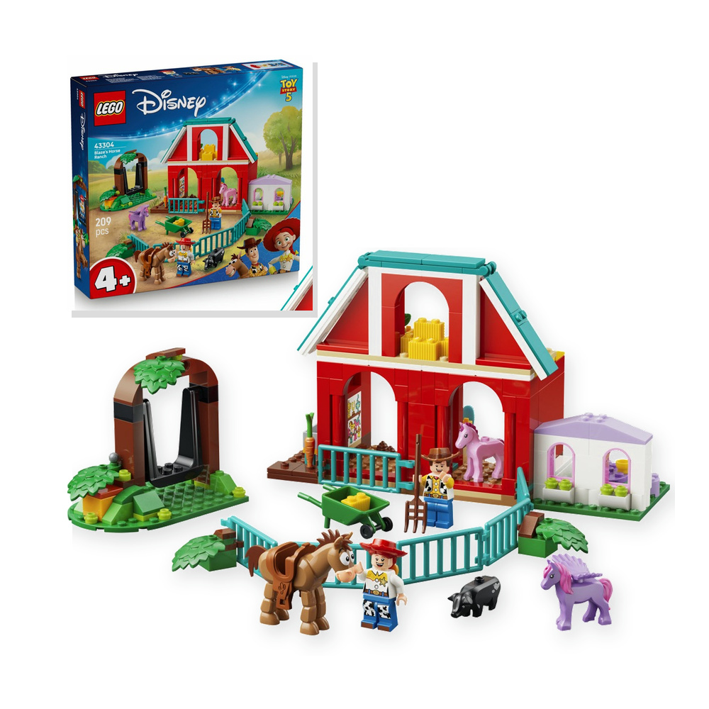 LEGO Disney Pixar 43304 Konne ranczo Blaze'a