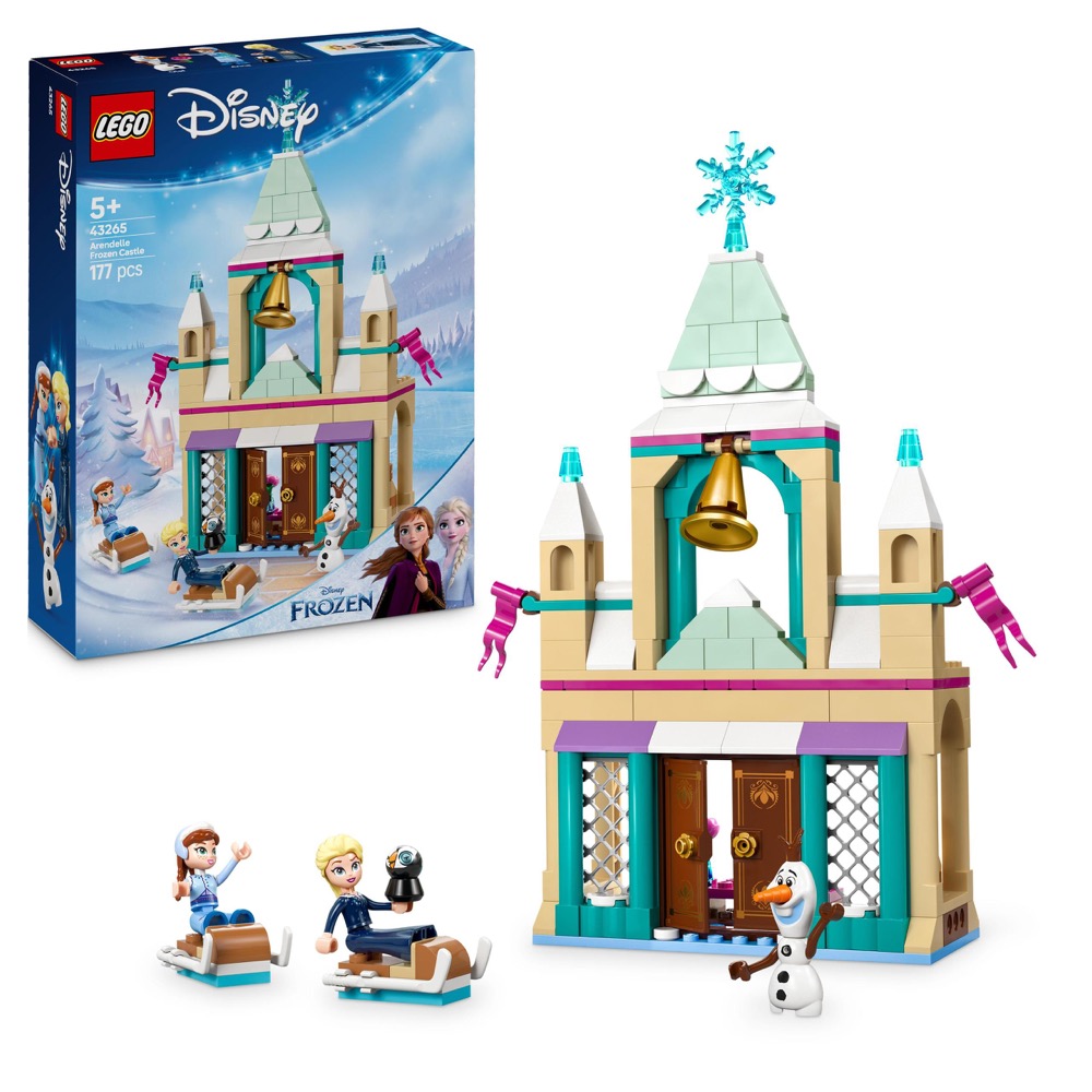 LEGO Disney Princess 43265 Kraina lodu - Zamek w Arendelle — oryginalny zestaw klocków LEGO