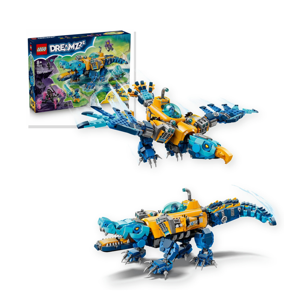 LEGO DREAMZzz 71512 Krokodylołódź podwodna
