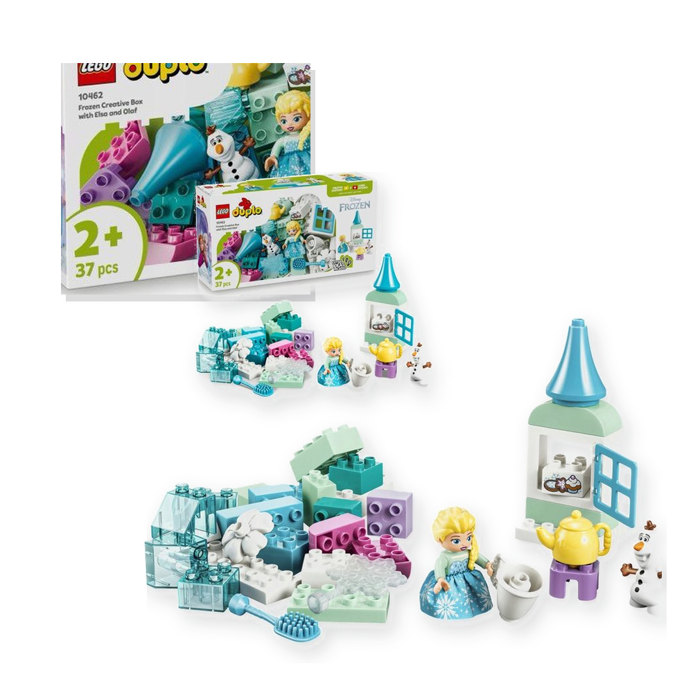 LEGO DUPLO 10462 Kraina Lodu: Kreatywne pudełko z Elsą i Olafem