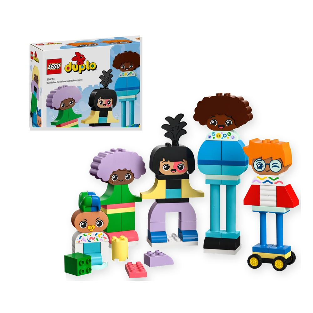 LEGO Duplo Klocki 10423 Ludziki z emocjami wiek 2+ 24m+