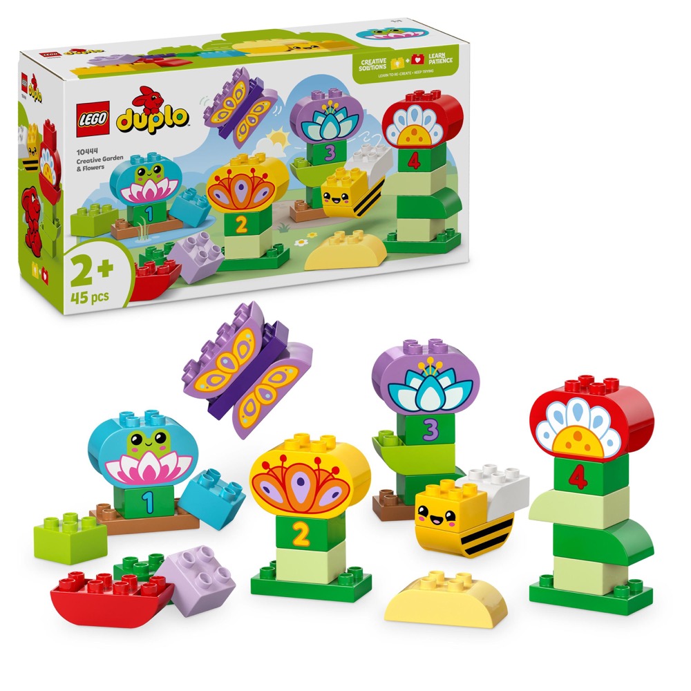 LEGO DUPLO Kreatywny ogród i kwiaty 10444 — oryginalny zestaw klocków LEGO