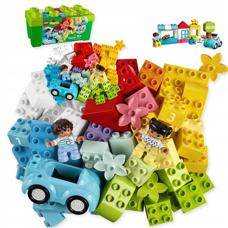 LEGO Duplo Pudełko z klockami 10913 — oryginalny zestaw klocków LEGO