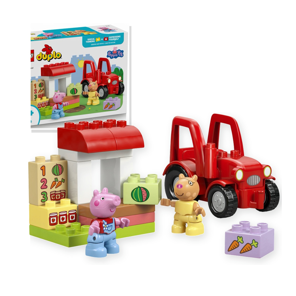 LEGO DUPLO Świnka Peppa 10468 Traktor i targowisko