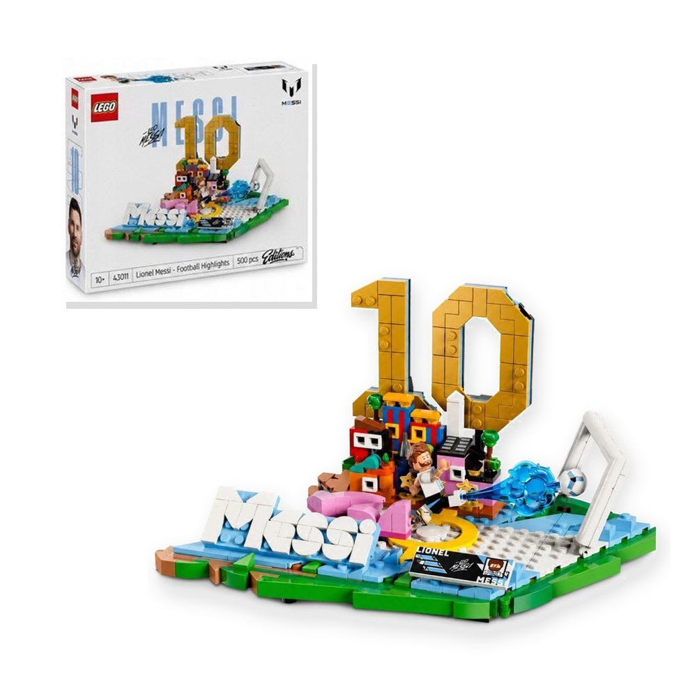 LEGO Wydanie 43011 Lionel Messi - Gwiazdorskie Chwile Piłki Nożnej