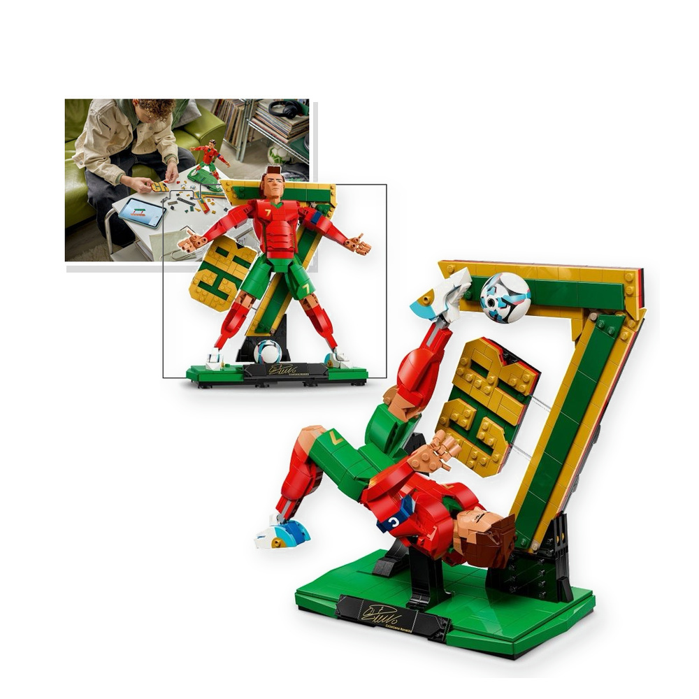 LEGO Editions 43016 Cristiano Ronaldo - Piłkarska legenda