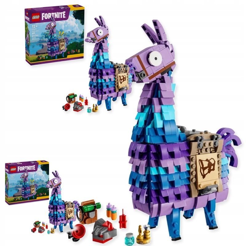 LEGO Fortnite 77071 Supply Llama — oryginalny zestaw klocków LEGO