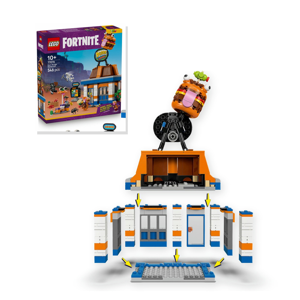 LEGO Fortnite 77076 Restauracja Durrr Burger