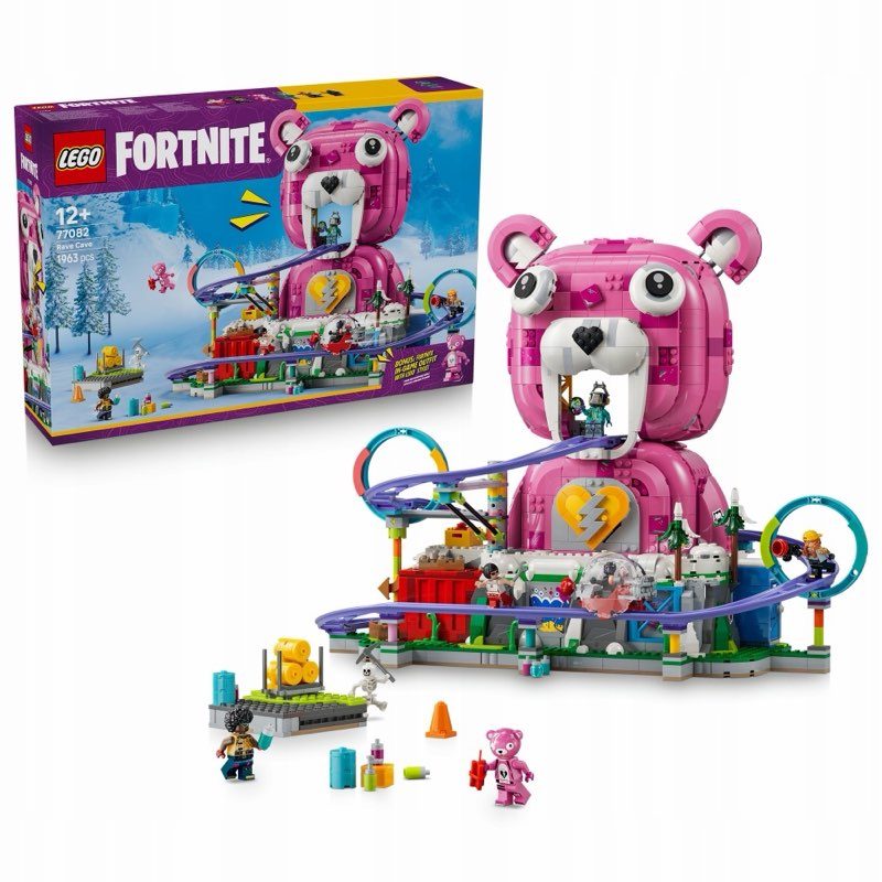 LEGO Fortnite 77082 Jaskinia Rave — oryginalny zestaw klocków LEGO