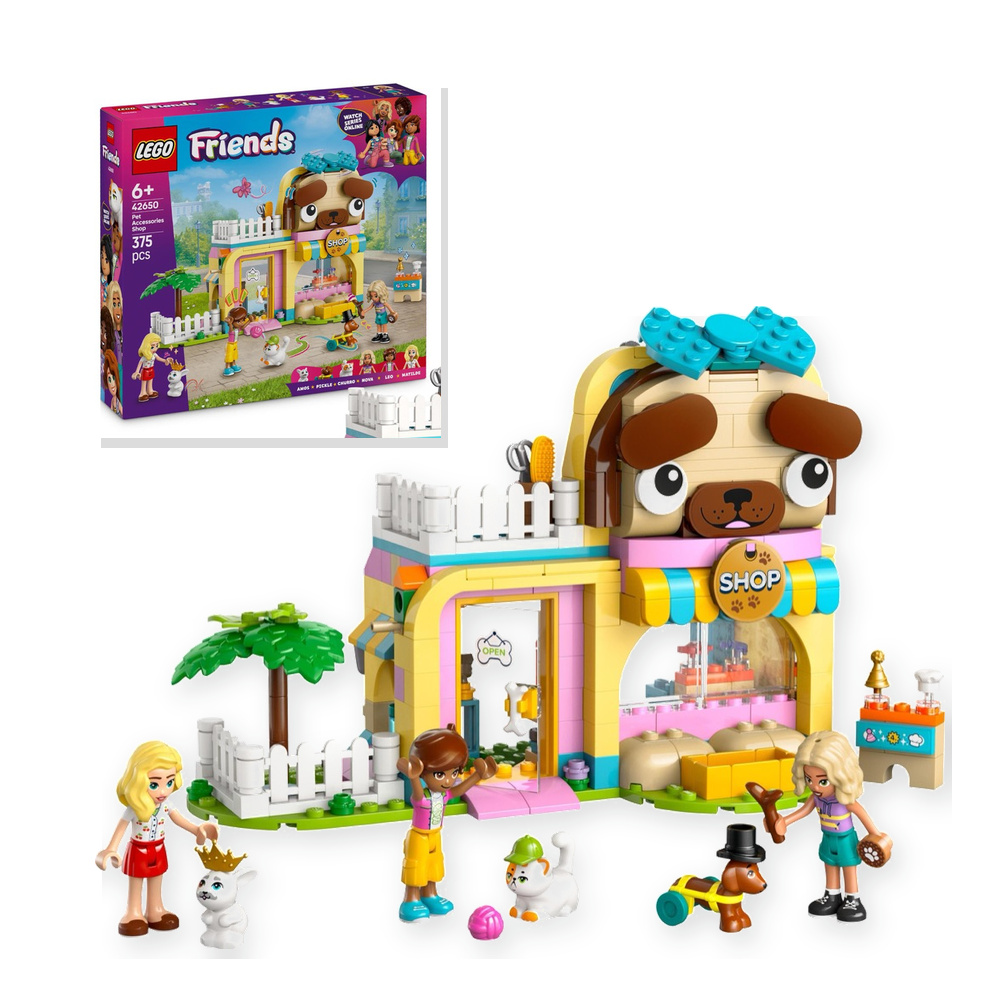 LEGO Friends 42650 Sklep z akcesoriami dla zwierząt