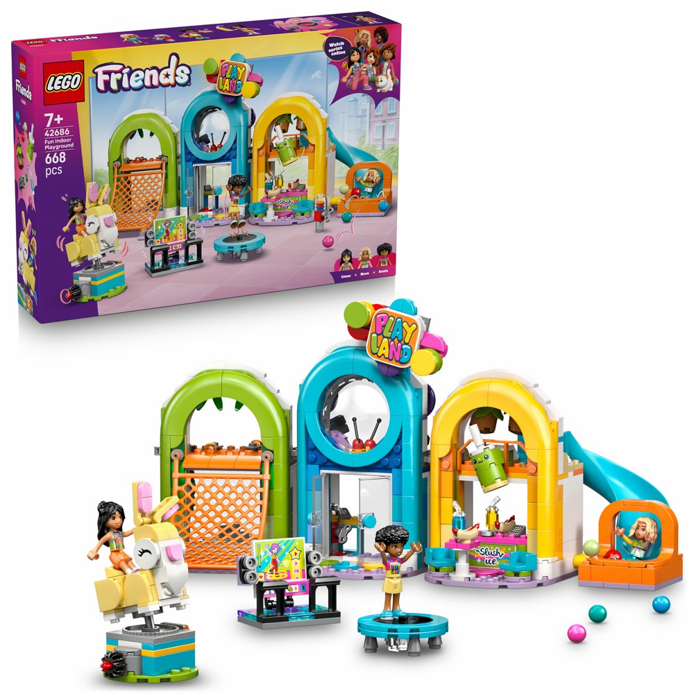 LEGO Friends 42686 Niezwykła sala zabaw — oryginalny zestaw klocków LEGO