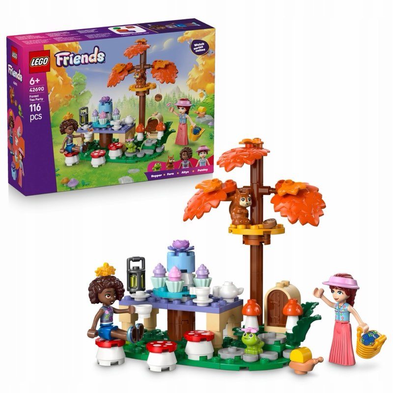 LEGO Friends 42690 Leśna herbata — oryginalny zestaw klocków LEGO