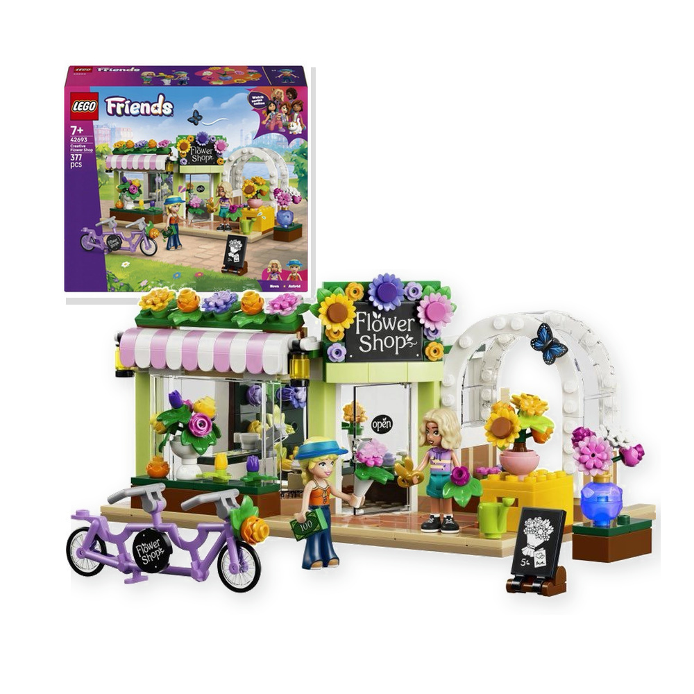 LEGO Friends 42693 Kreatywna kwiaciarnia