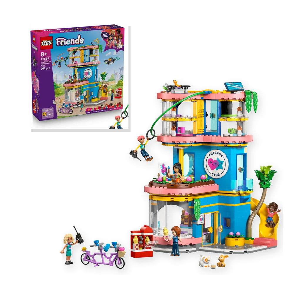 LEGO Friends Domek klubu przyjaciół z Heartlake 42689
