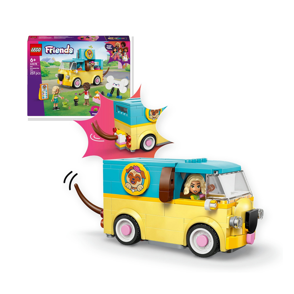 LEGO Friends Furgonetka z akcesoriami dla zwierząt 42678