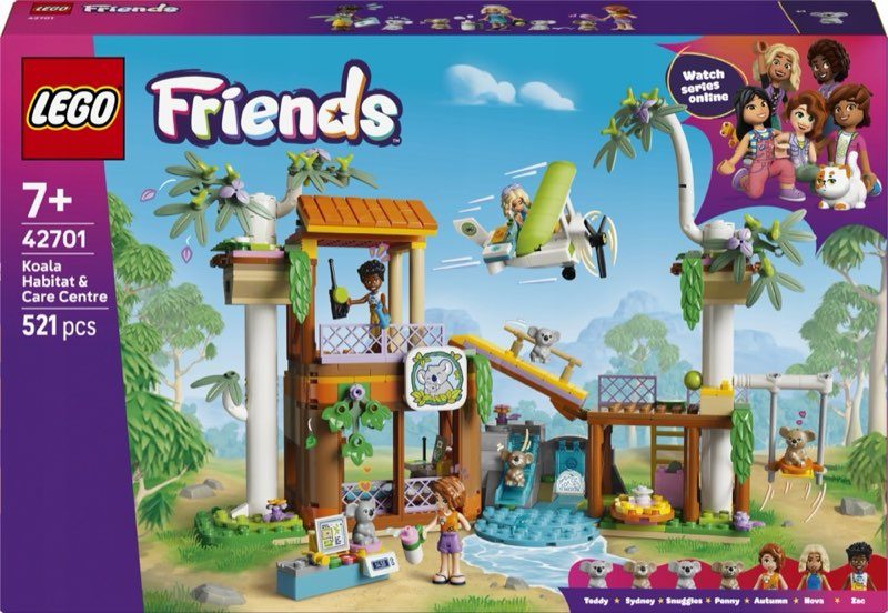 LEGO Friends Sanktuarium koali 42701 — oryginalny zestaw klocków LEGO