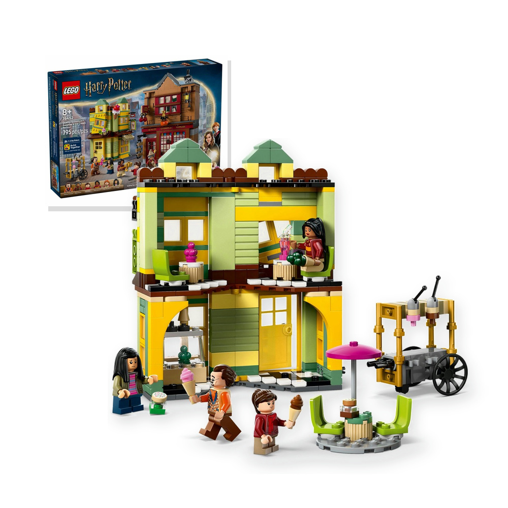 LEGO Harry Potter 76452 - Markowy sprzęt do quidditcha i lodziarnia