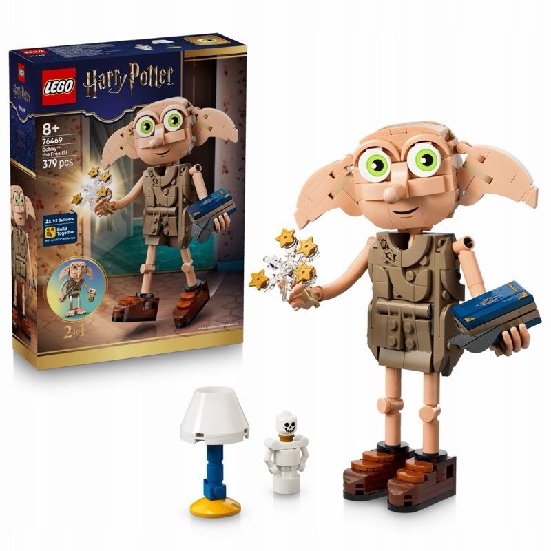 LEGO Harry Potter 76469 Wolny skrzat Dobby — oryginalny zestaw klocków LEGO