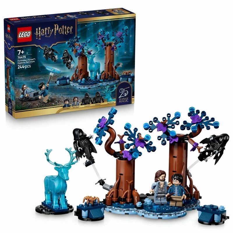 LEGO Harry Potter 76475 Zakazany Las: Expecto Patronum — oryginalny zestaw klocków LEGO
