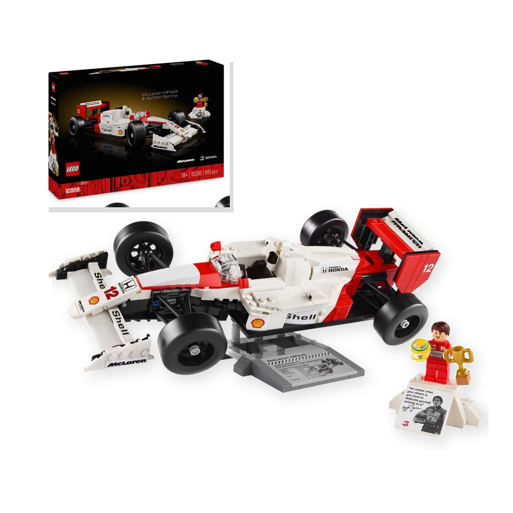 LEGO ICONS 10330 McLaren MP4/4 i Ayrton Senna