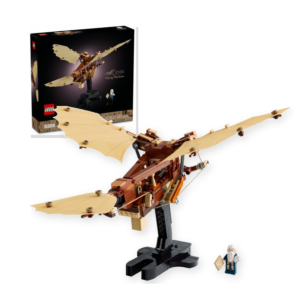 LEGO Icons 10363 Latająca maszyna Leonarda da Vinci