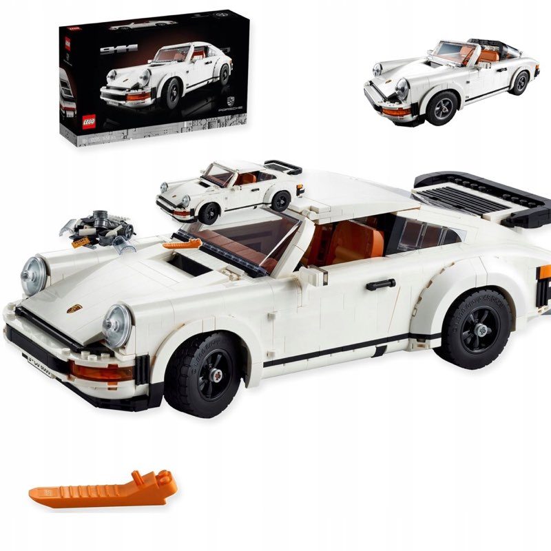 LEGO Icons Porsche 911 1458 el. 10295 — oryginalny zestaw klocków LEGO