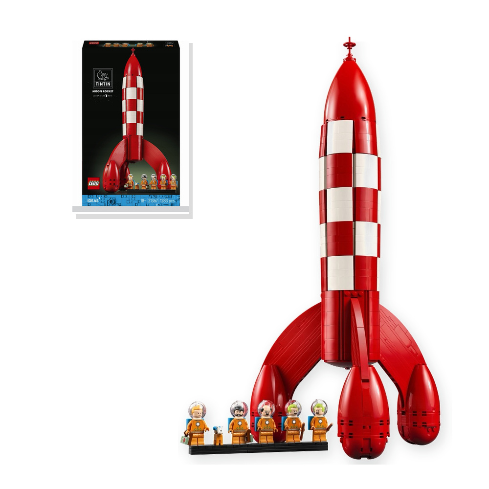 LEGO Ideas 21367 Tintin i rakieta na księżyc