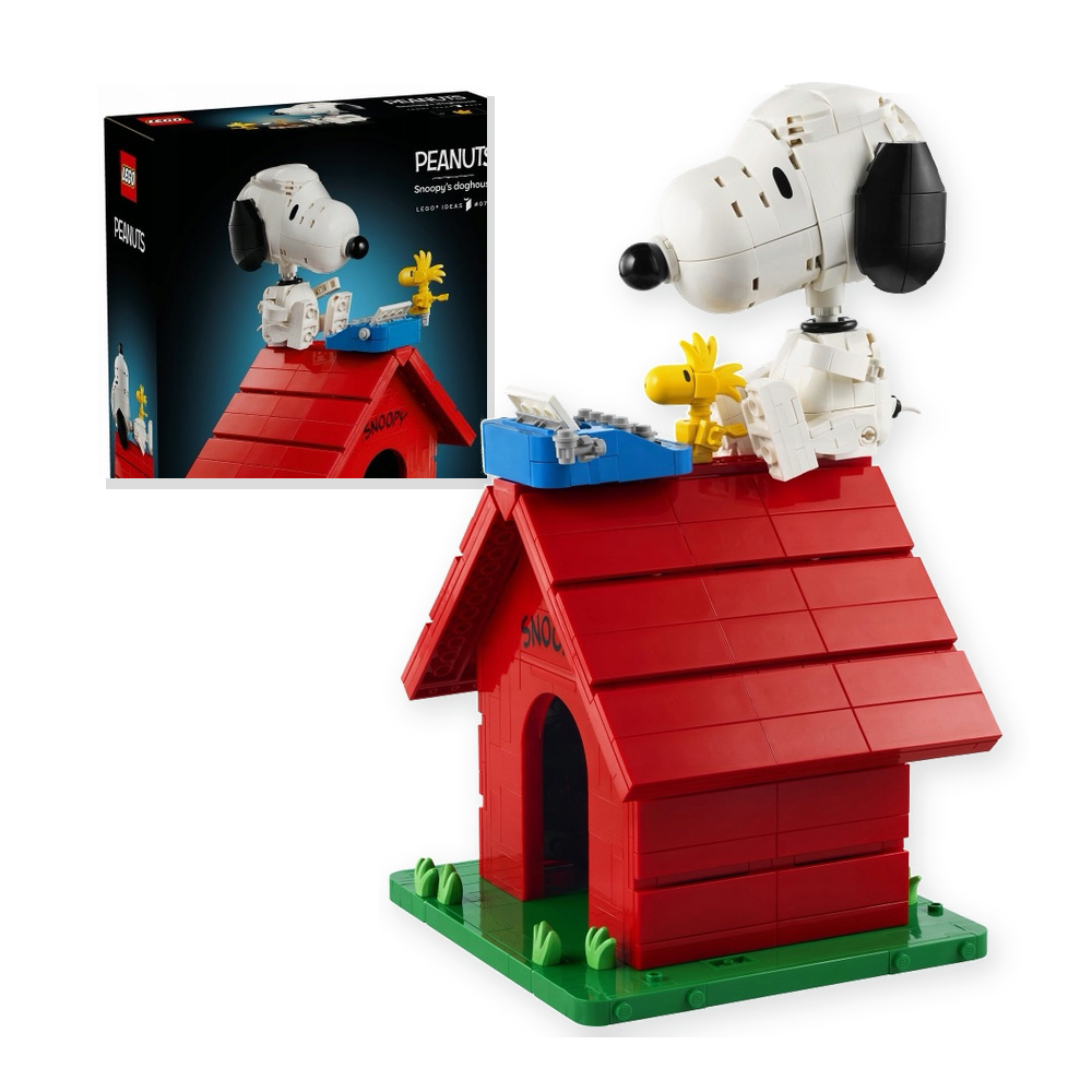 LEGO Ideas 21368 Fistaszki: Buda Snoopy'ego