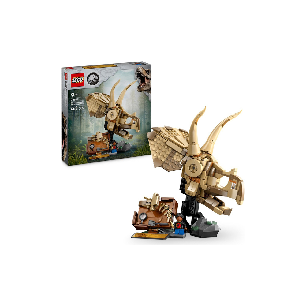 LEGO Jurassic World 76969 Skamieniałości dinozaurów: Czaszka triceratopsa