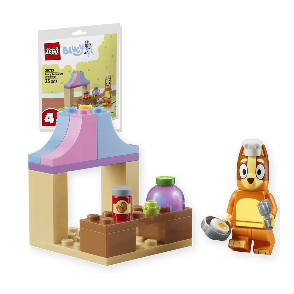 LEGO Klocki Bluey 30713 Wytworna restauracja z Bingo
