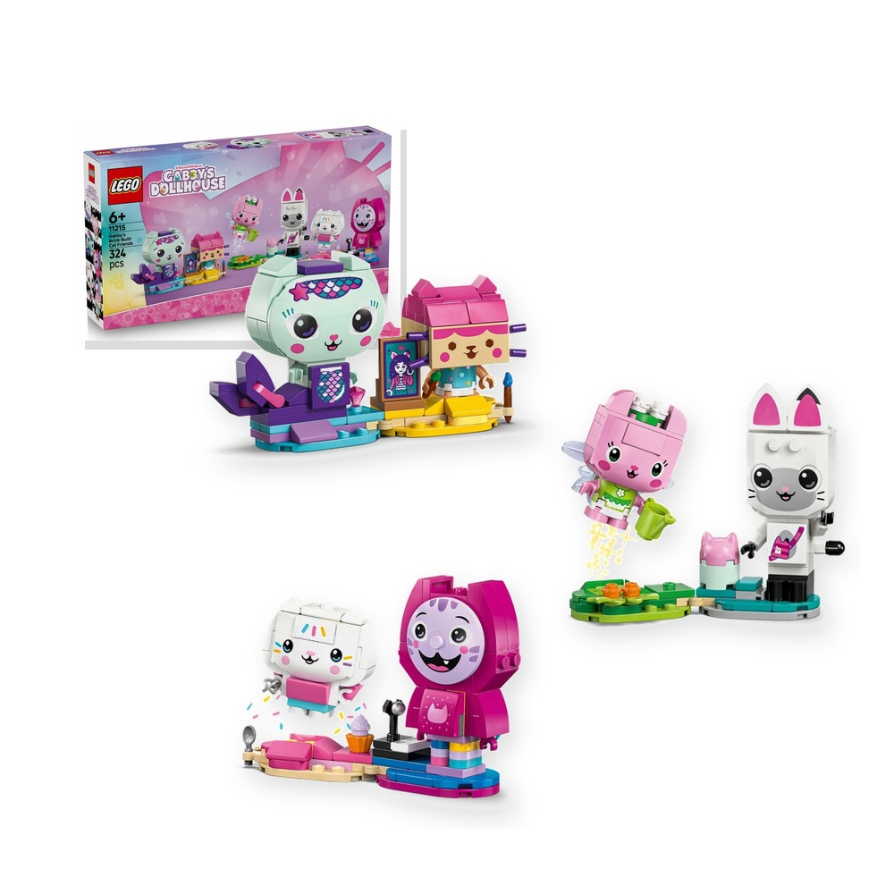 LEGO Koci domek Gabi Koci przyjaciele Gabi z klocków 11215
